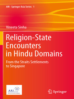 cover image of Religion-State Encounters in Hindu Domains